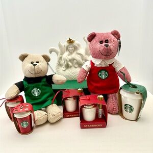 Starbucks Christmas Ornaments Bundle
